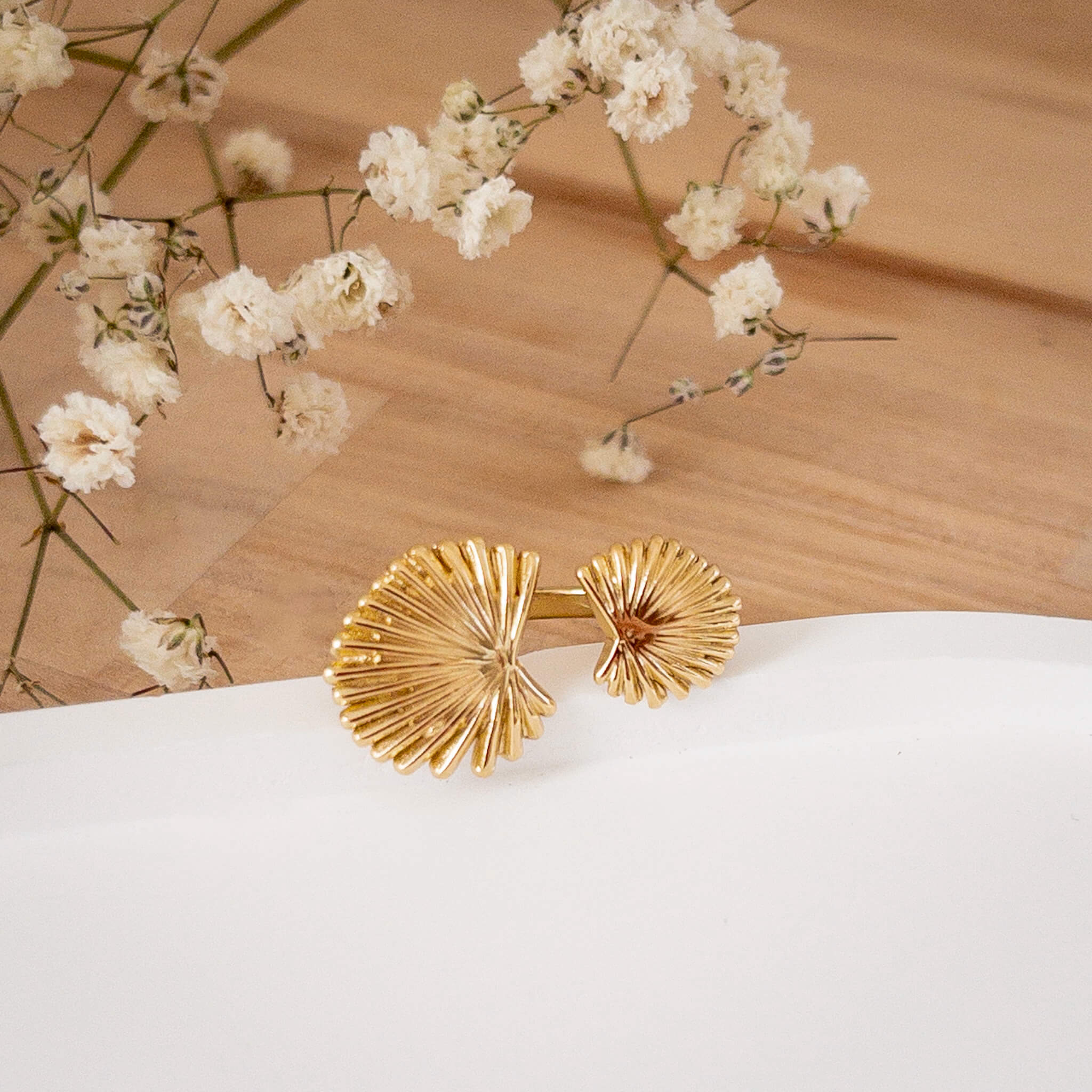 Bague motifs ethniques Roxane | Acier inoxydable