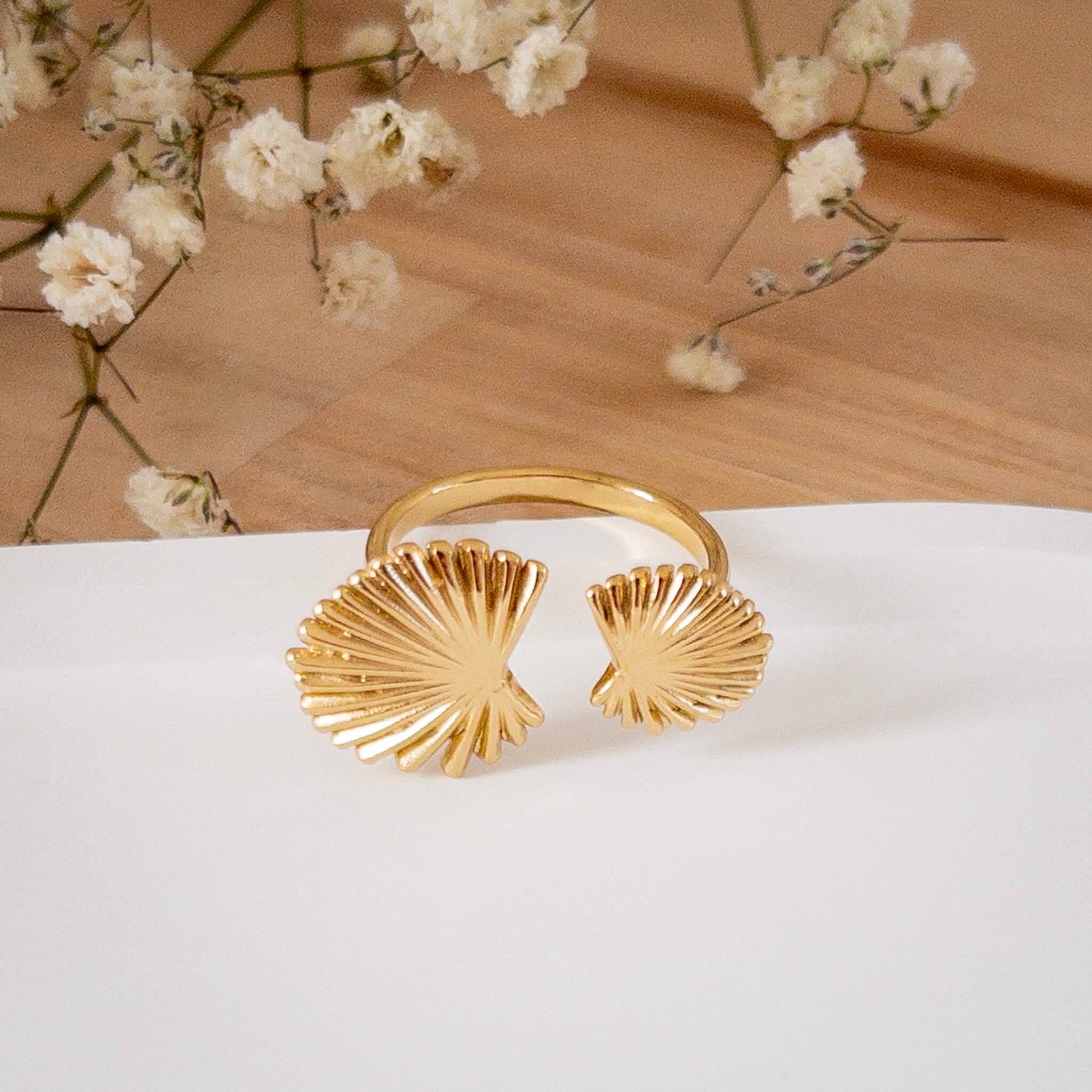 Bague motifs ethniques Roxane | Acier inoxydable