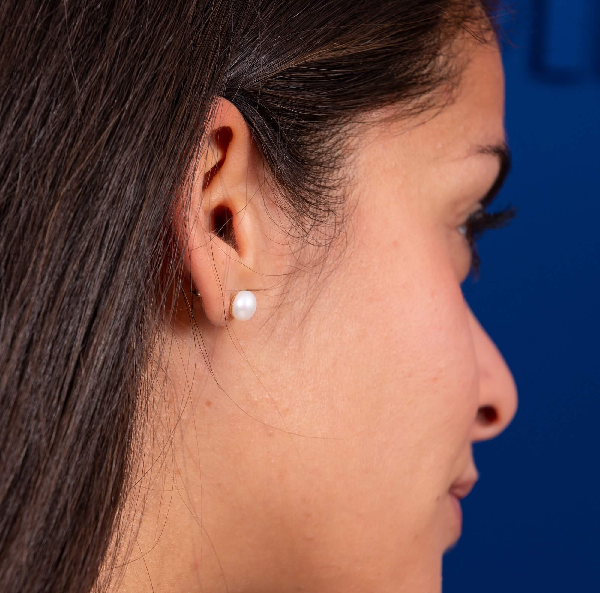 Boucles d'oreilles Claudia perles de culture | Acier inoxydable